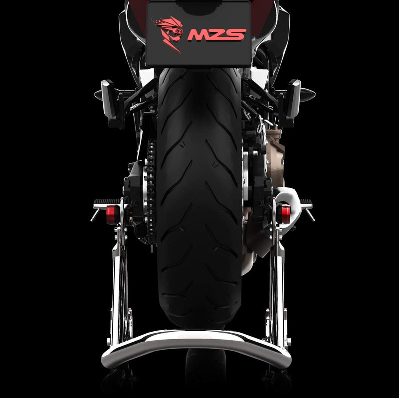 MZS 10MM Swingarm Spools, Universal M10 x 1.25 and M10 X1.5 Motorcycle Sliders Stand CNC Black Compatible with EX250 EX300 EX650 Z1000SX Z750 Z1000 ZX6R ZX7R ZX10R ZX12R ZX14R ZZR600 EN650 390 790