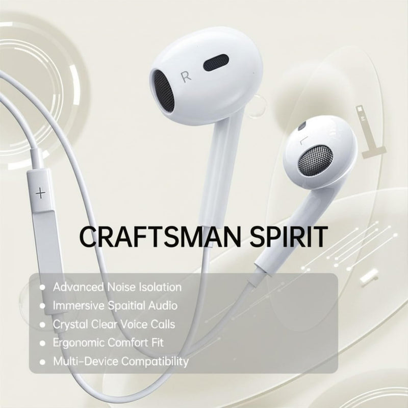 2 Pack USB C Headphones, Wired Earbuds for iPhone 17 16 15 Pro Max, 16e, 16 Plus & 15 Plus, USBC Ear Buds in-Ear Earphones with Microphone & Volume Control, Clear Stereo Sound & Noise Isolation