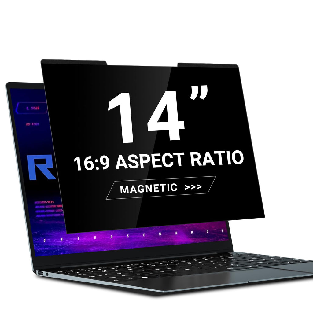 14 inch Privacy Screen,Magnetic Laptop Privacy Screen 14 inch for 16:9,ZOEGAA factory has been focusing on the research and production and owns many international patents such as filtration membranes Magnetic 14 Inch (Diagonal)-16:9 Aspect Ratio