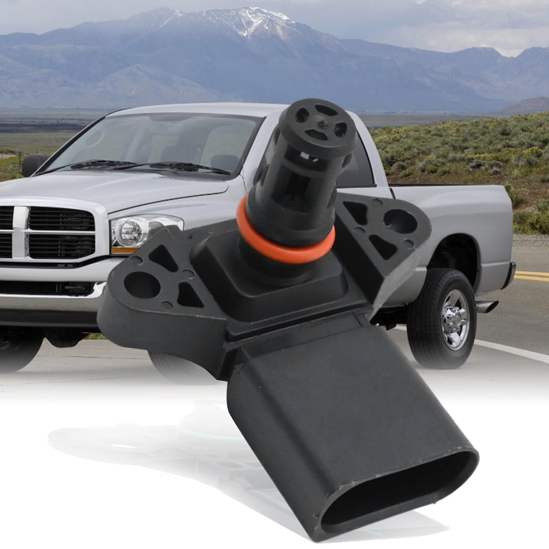 4984570 Intake Air Temperature Sensor Replacement for Dodge Ram 2500 3500 Cummins Engine 5.9L 2003-2007, Replace 4062313 4062314
