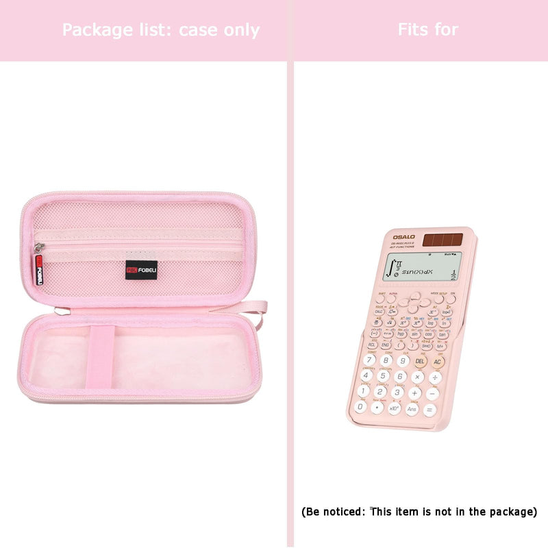 FBLFOBELI Hard Case for OSALO Scientific Calculator 417 Function 2 Line Written Display 10+2 Digits Solar and Battery Calculators (OS 991ES II)