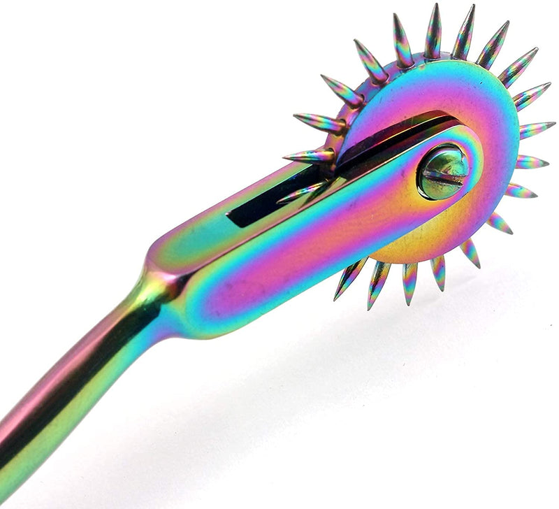 Wartenberg Neuro Pinwheel Stainless Steel 1 Head Diagnostic Instrument Pin Wheel - Multi Color Rainbow