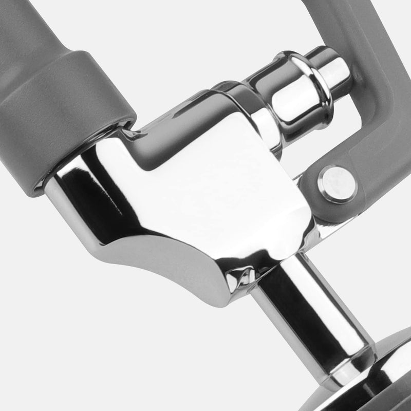KWODE Pre-Rinse Spray Valve Replacement Head for Commercial Kitchen Faucet 1.42GPM Commercial Sink Sprayer High Pressure Dishwasher Sprayer Nozzle with Hand Grip Assembly (Grey)