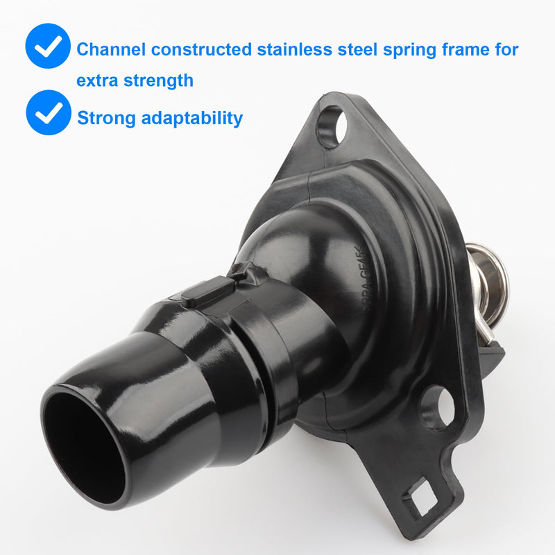Thermostat Housing Assembly, Compatible with Honda 2.4L L4-2003-2007 Accord 2.4, 2003-2011 Element 2.4, Replace THH-002, 554-170, 19301-RAA-A02, 19301RAAA02 - Only for 2.4L L4 Vehicles