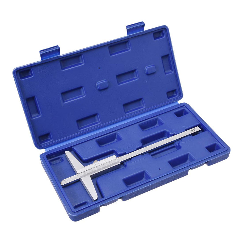 uxcell 0-150mm Depth Vernier Caliper Micrometer Gauge Measuring Tool 0.02mm Resolution