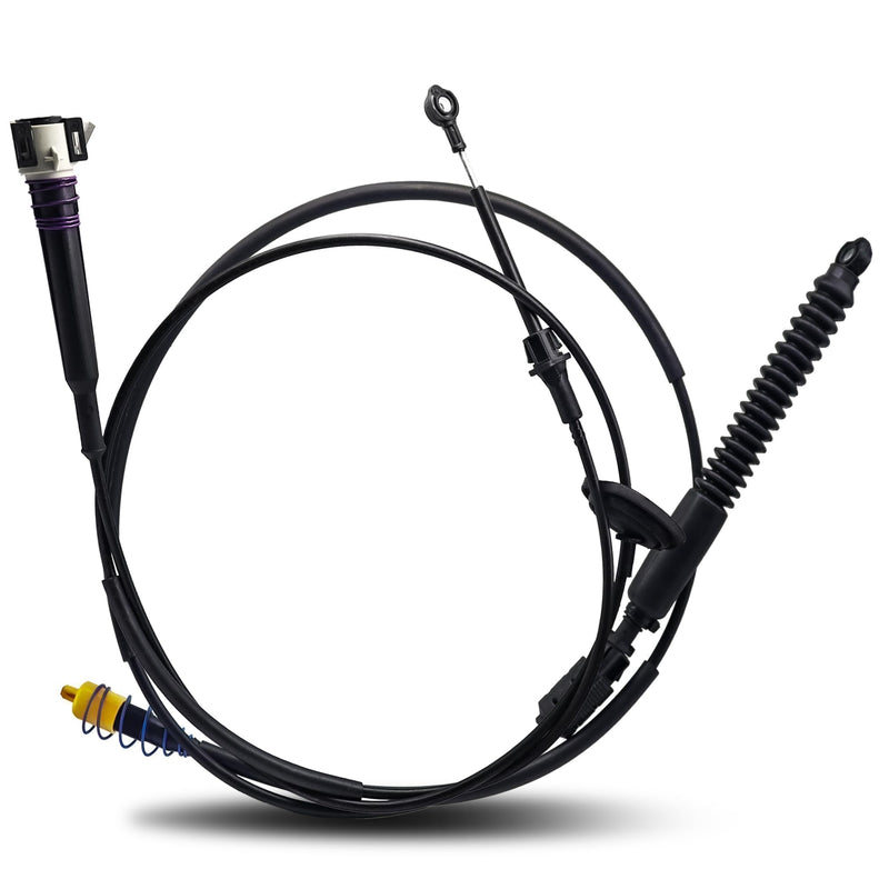 12477640 Gear Shifter Cable for Chevy Classic 1999-2007 Silverado 1500 2500 3500,Automatic Transmission Shift Cable for GMC Sierra 1500 2500 3500,Gear Shifter Control Cable 2pcs Replace 905-144 12477640