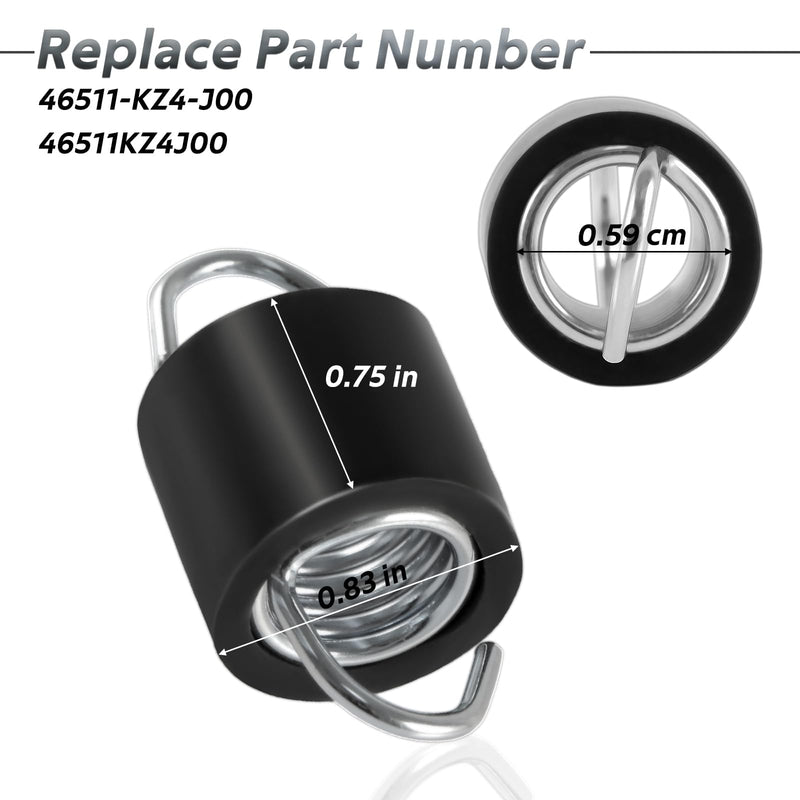 Brake Pedal Return Spring Compatible with Honda CR125R, CR250R, CRF150R, CRF250R, CRF150RB, CRF250X, CRF450R, CRF450X 1998-2007 Replace#: 46511-KZ4-J00, 46511KZ4J00