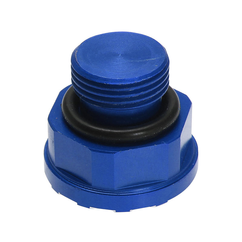 Engine Oil Filler Cap Screw,Compatible with Suzuki GSX-R 600 2002-2020,GSX-R 750 2002-2020,GSX-R 1000 2003-2020 (Blue) Blue