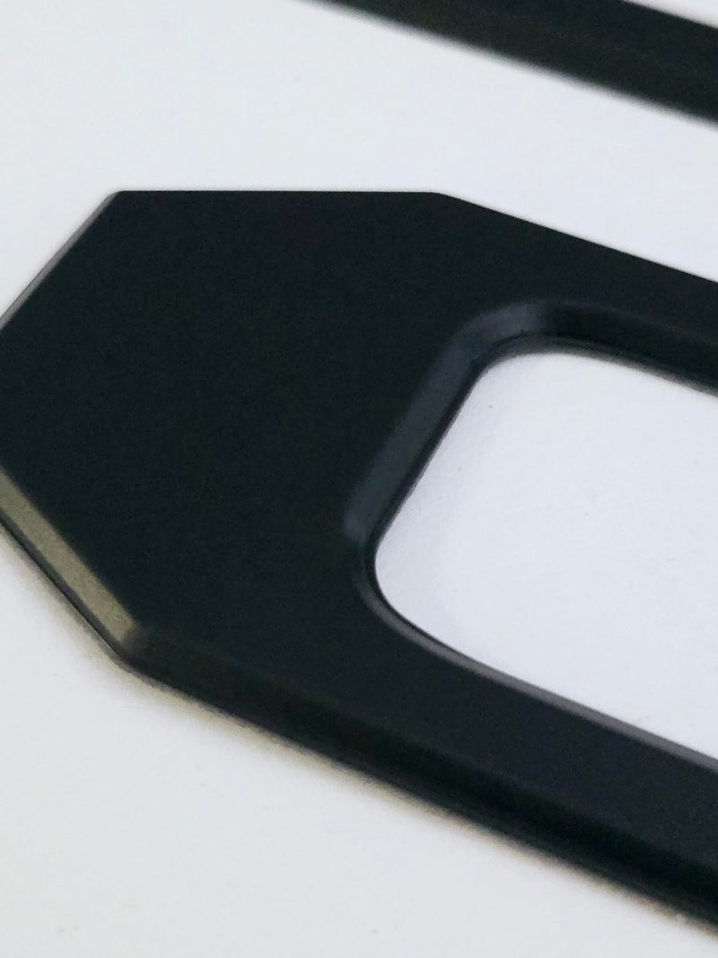 EyeCatcher Tailgate Insert Letters Compatible with 2016-2023 Tacoma (Satin Black) Satin Black
