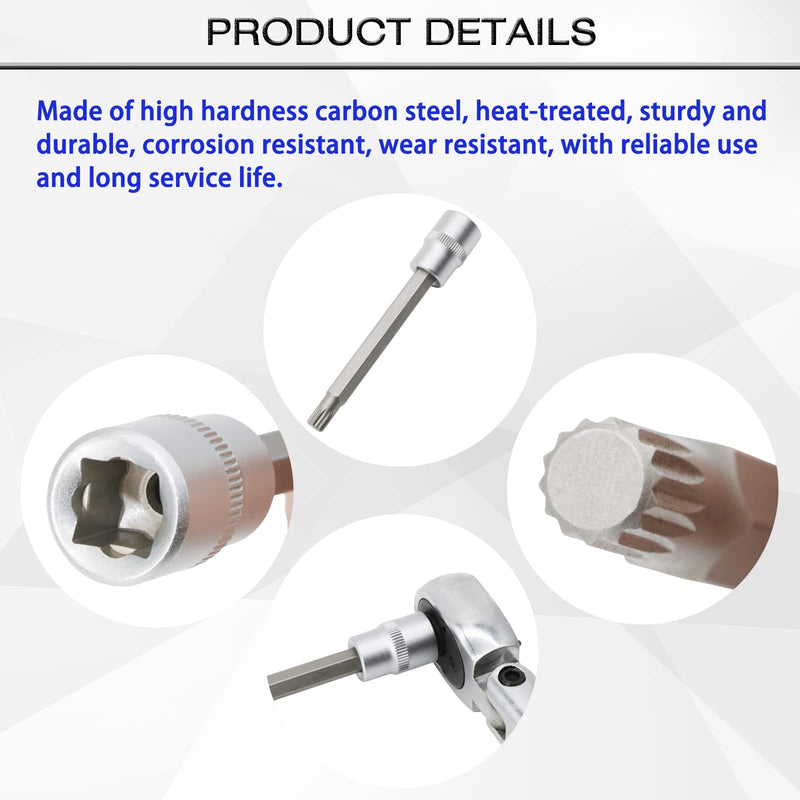 DSG Gearbox Clutch Motor Electromechanical Unit Unlocking Tool for Ford DPS6 / 6DCT250 Focus Car Motors Transmission Ford Focus DPS6 Clutch Reset Actuator Tool 3/8 Drive