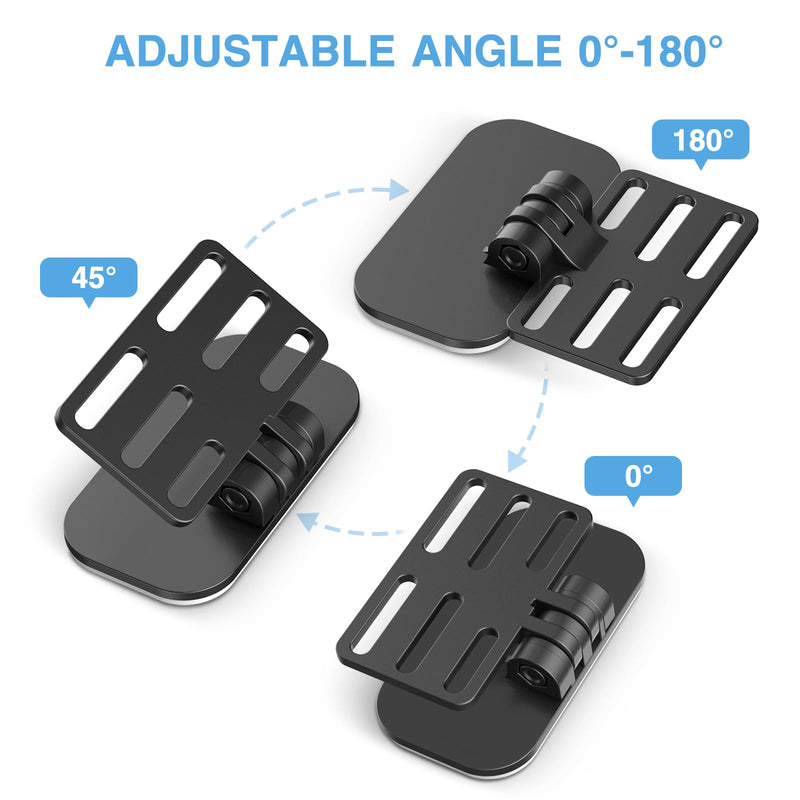 Dash Cam Rear Camera Mount(2 PCS), Universal Rear View Camera Rear Window Mount, Mirror Camera Rear Windshield Backup Camera Bracket, Car Dashcam Reverse Camera Holder, Easy to Install.