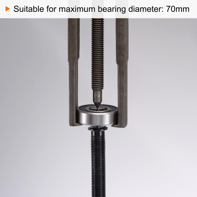 HARFINGTON 2-Jaw Gear Puller 4" High Carbon Steel Separate Lifting Device for Bearings 4 Inch