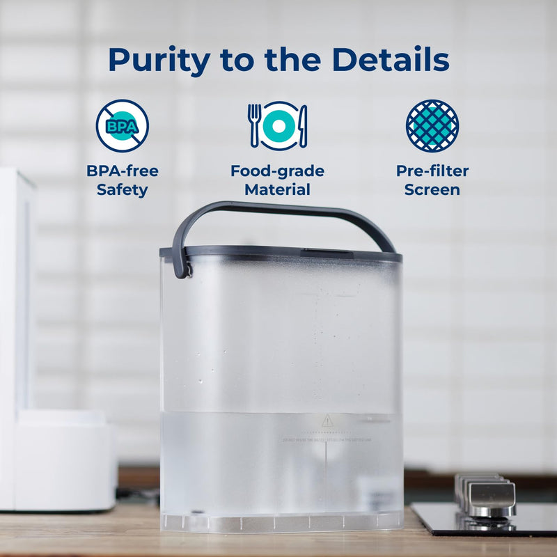 Bluevua RO100ROPOT-Lite Reverse Osmosis System Replacement Water Tank