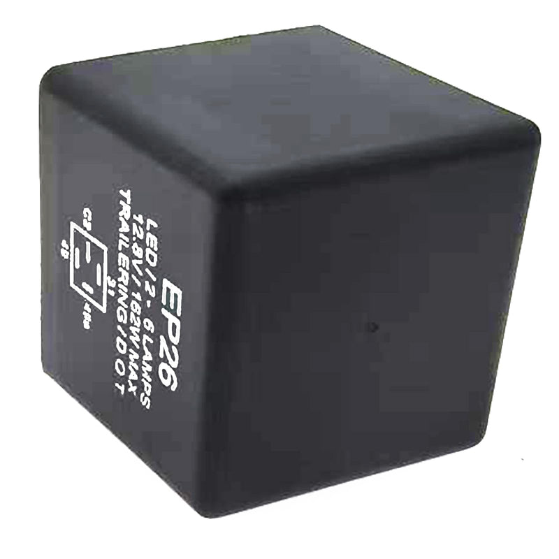 4 Pin EP26 LED Flasher Relay for Lights Compatible with Jeep TJ Wrangler 1997-2000 1997 1998 1999 2000 97 98 99 20 Led Turn Signal Flasher Relay (Not Fit Wrangler 2001-2006