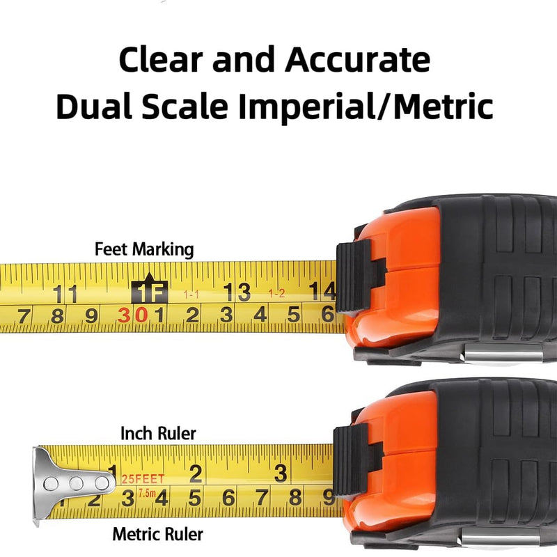 Stepdad Bonus Dad Gifts for Fathers Day Tape Measure 25 FT, Birthday Gift for Step Dad from Son Daughter Wife, Best Bonus Dad Stepdad Stepfather Presents Useful Stuff, Engraved Measure Tape Tools