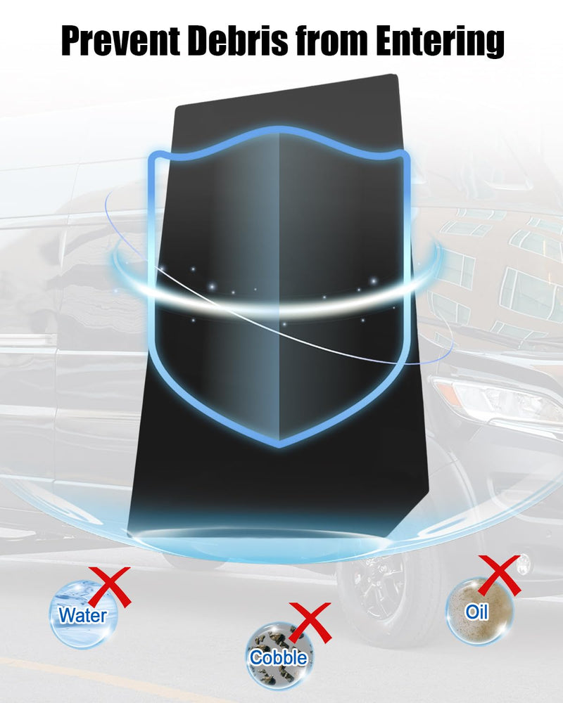 Fuel Gas Tank Cap Cover Fit for Ram ProMaster 1500 2500 3500 2014-2021, Fuel Filler Door Lid Replace 5XP08GW7AC 5RJ06GW7AA, Black
