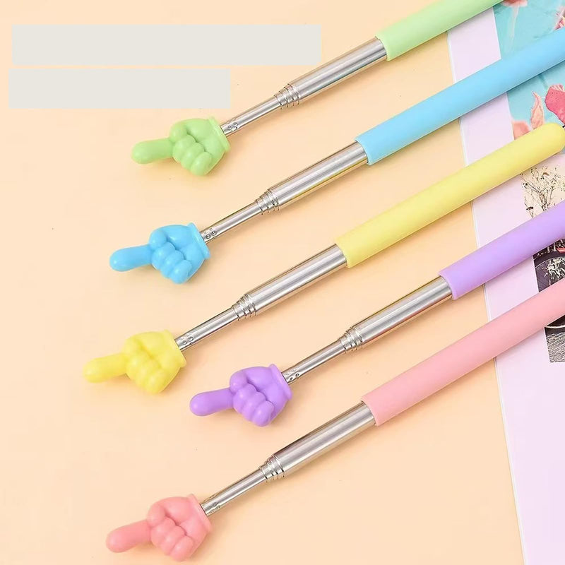 Finger Pointer Stick,Teacher Pointer,Hand Pointer Stick，Finger Pointer Multiple Colors 1 Set of 5