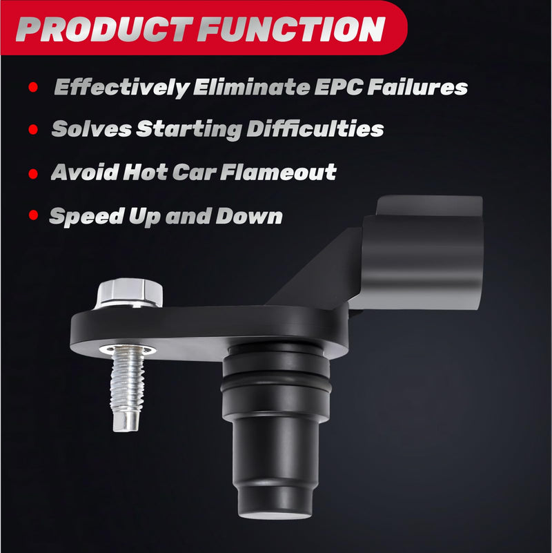 2Pcs Camshaft Position Sensor Fit for Chevy Equinox Malibu Impala Cobalt Captiva HHR GMC Terrain Buick Lacrosse Verano Regal Pontiac G5 G6 Solstice Saturn Aura Ion Sky Vue, Replaces 12577245 917-720