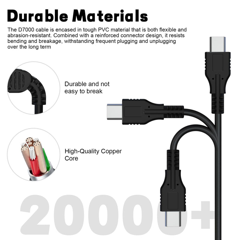 UC-E4 USB Cable Compatible with Nikon D40 D40X D50 D60 D70 D70S D80 D90 D100 D200 D300 D300S D610 D700 D3000 D3100 D7000 D1H D2X D2H D2HS D3 D3S D4 Camera, for iPhone 15/16/17, Laptop, Tablet (4.9ft)