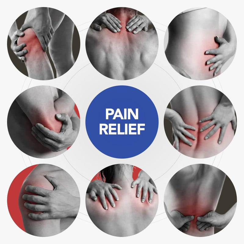 VPOD TENS Unit Electrode Pads - Wireless Self-Adhering Electrodes Replacement Pad - Reusable Combo Pad Package for Pain Relief - Compatible with TENS Unit Machine with 24 Modes Muscle Stimulator