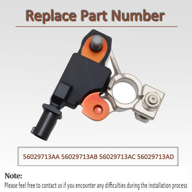 Battery Sensor fits for 2014-2018 Chrysler Pacifica Dodge Viper Dodge Durango Jeep Grand Cherokee Compatible with 56029713AB 56029713AA 56029713AD 56029713AC