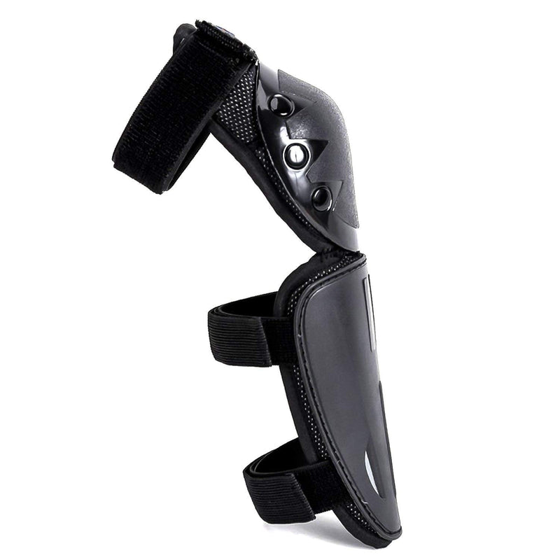 Webetop Kids Dirt Bike Knee and Elbow Pads Shin Guards Youths Kids Motocross Protective Gear Set 4pc (Black) black