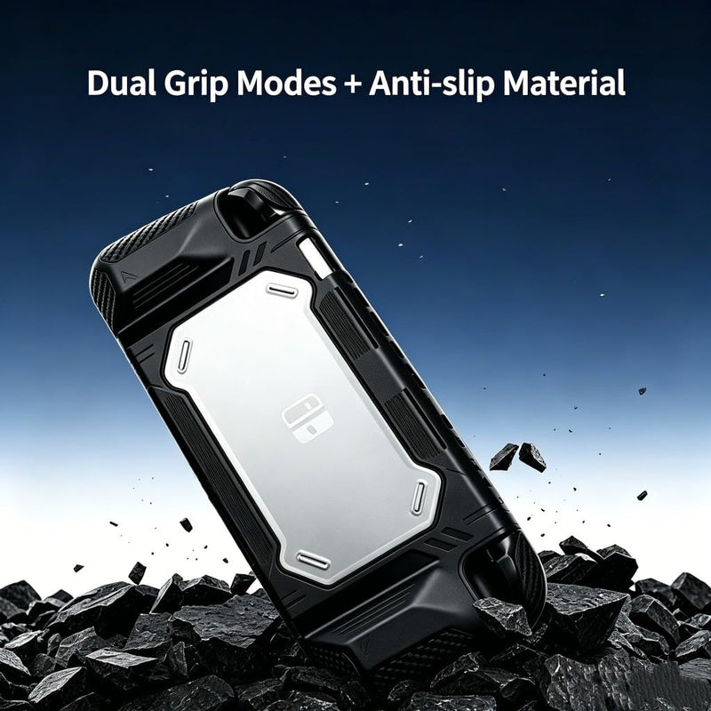 Slim Shockproof Shell Fit Blade & PlayVital Switch Handheld Devices, Portable Dock-Accessible Guard