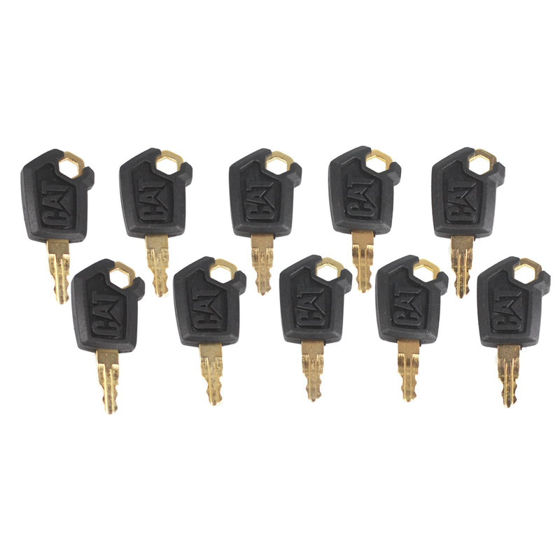 Cat Keys Replacement for Cater-Pillar Heavy Equipment 5P8500 (Pack of 10)