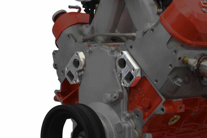 ICT Billet (LS1 Camaro to Truck) Water Pump Spacer .7" Adapter Swap kit LSX LS LS3 LQ4 GTO 551690-71