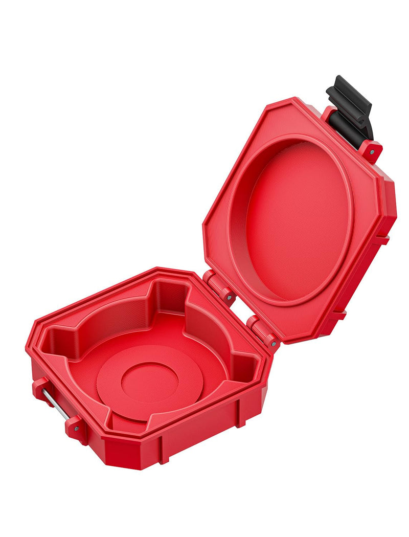 4.5 Inch Grinder Cutoff Wheel Portable Storage Case Organizer, Red 4.5 inches