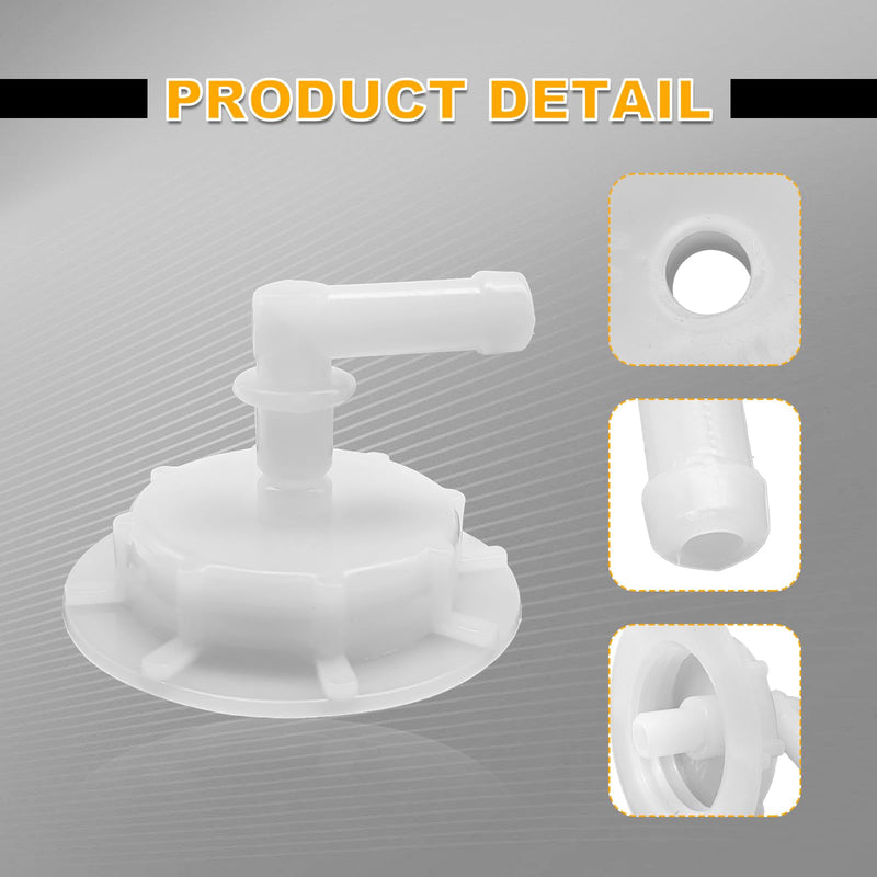 Coolant Reservoir Overflow Tank Cap Compatible with Honda Acura Accord Civic Pilot Insight Element Replace# 19106-RNA-A48