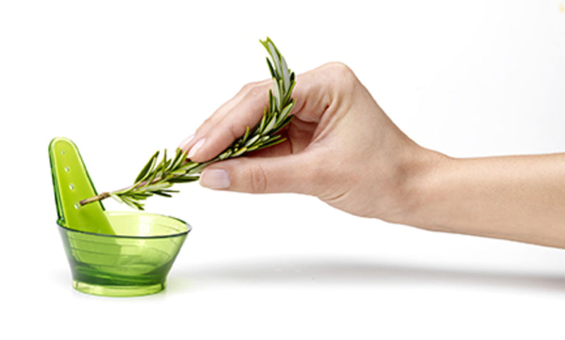 Chef'n Zipstrip Herb Stripper, Arugula/Avocado - 102-566-201 Chef'n Zipstrip Herb Stripper
