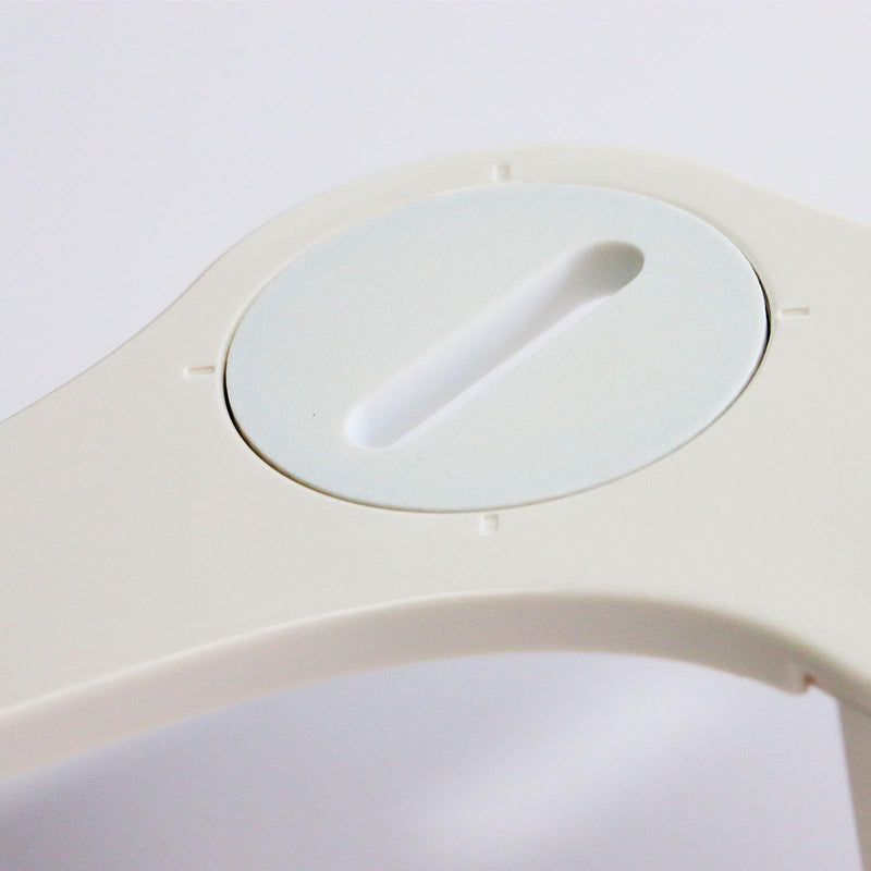 PIAOLGYI Attachments for Luxe Bidet Neo Series,Mount Plate Compatible with Luxe Bidet Neo 185&120(White)
