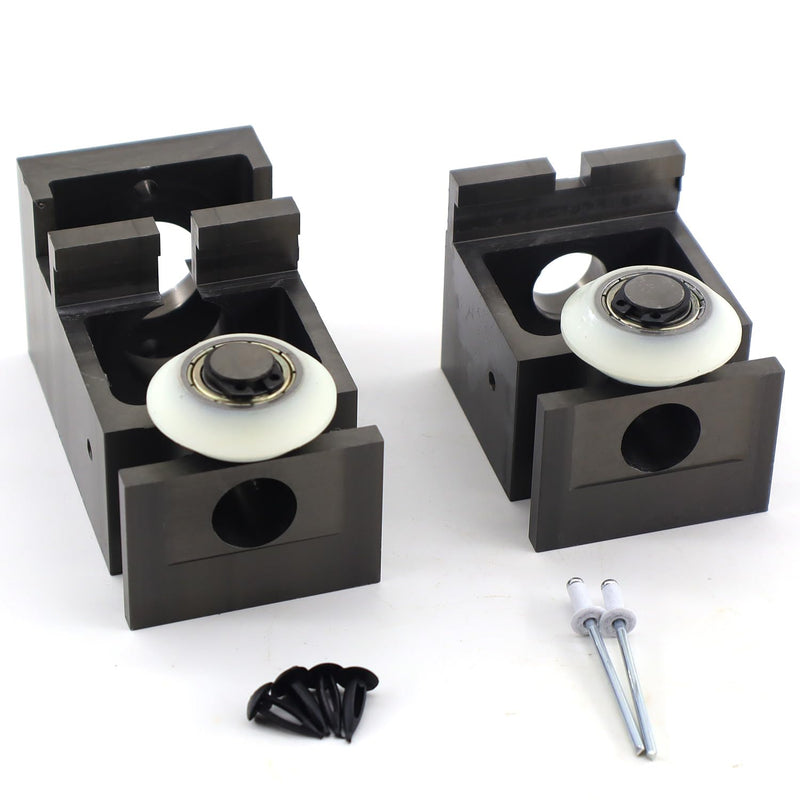 379060 Standard Bearing Block Kit with Roller Shoe for in-Wall Slide-Outs on Rv, Includes Upper and Lower Blocks, Exact-Match Component.