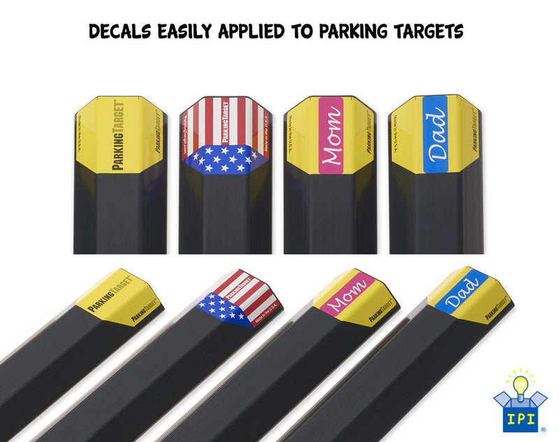 ParkingTarget 16” 1 pcs U.S.A. Garage Heavy Duty Parking Aid Car Stop Indicator Protects Car & Walls Stopper Easy Install Peel and Stick Gadget ipi-100 1 Pack, Part - 16"L x 1.25”H