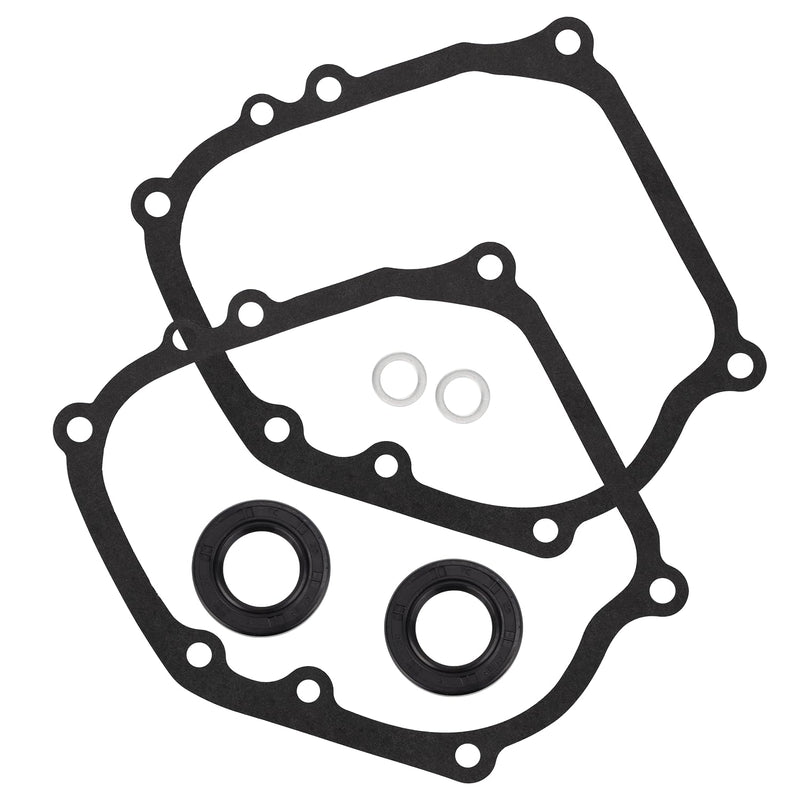 Crank Case Side Cover Gasket Oil Seal Kit, Engine Valve Cover Parts Compatible with Coleman Mini Bike CT200u and Predator 212 and Baja 196cc 200cc 224cc and Tillotson and GX160 GX200