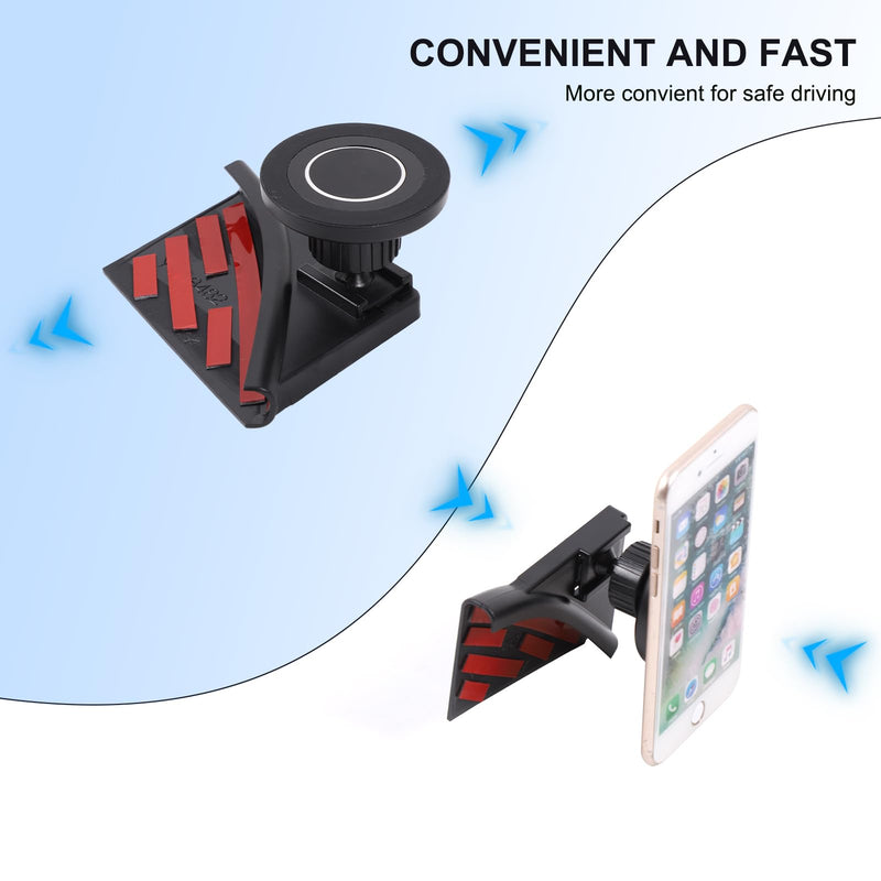 Car Magnetic Phone Holder Compatible with Cadillac Escalade 2021-2024 | 360° Rotation Adjustable Center Console Navigation Screen Cell Phone Holder Fit for Most Smartphones (E) E