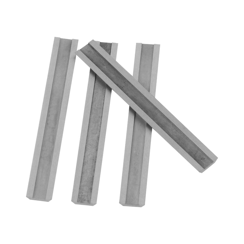 2.5" Carbide Paint Scraper Blades, Double-Edged Reversible Replacement Tungsten Steel Blades, Fit for 2.5in scraper, for Removing Paint, Wood, Glue and Grout - 4pcs 4pcs 2.5"