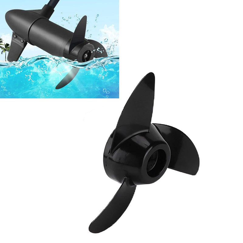 Trolling Motor Prop,Electric Outboard Propeller,3 Blades Replacement Prop,Marine Plastic Outboard Propeller for 50lb 60lb 68lb 88lb
