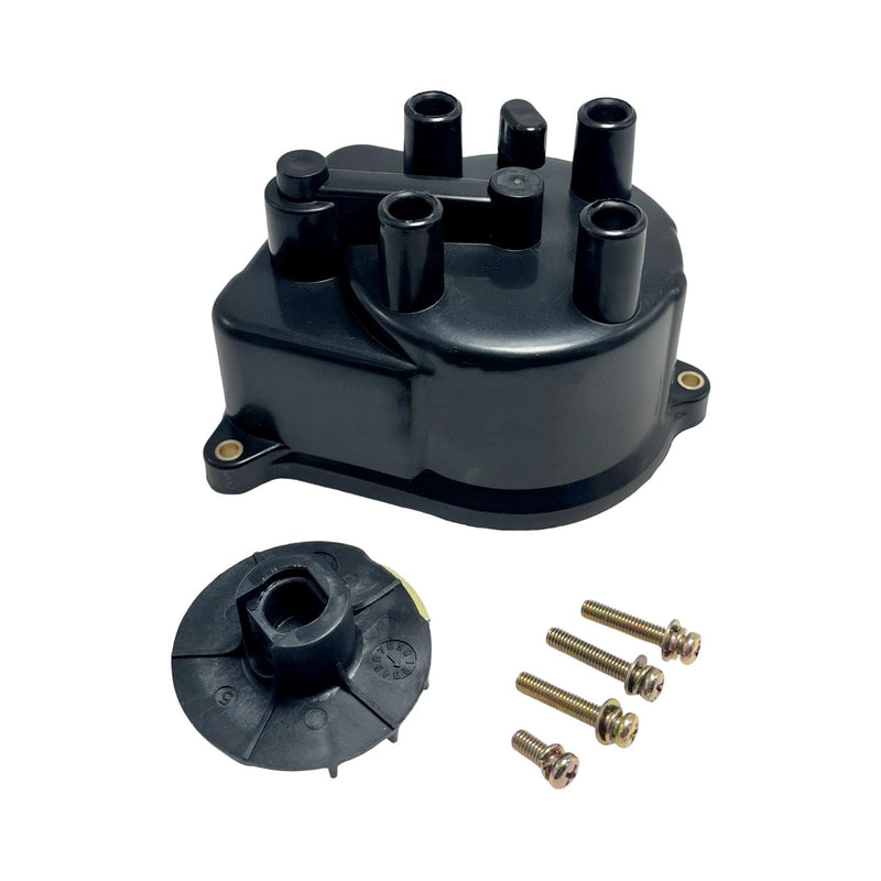 Ignition Distributor Cap and Rotor Kit Set 30102-P54-006 30103-P08-003 Compatible with 1992-2001 Integra 1998-2002 Accord 1992-2000 Civic 1994-1997 Civic del Sol 1997-2001 CR-V