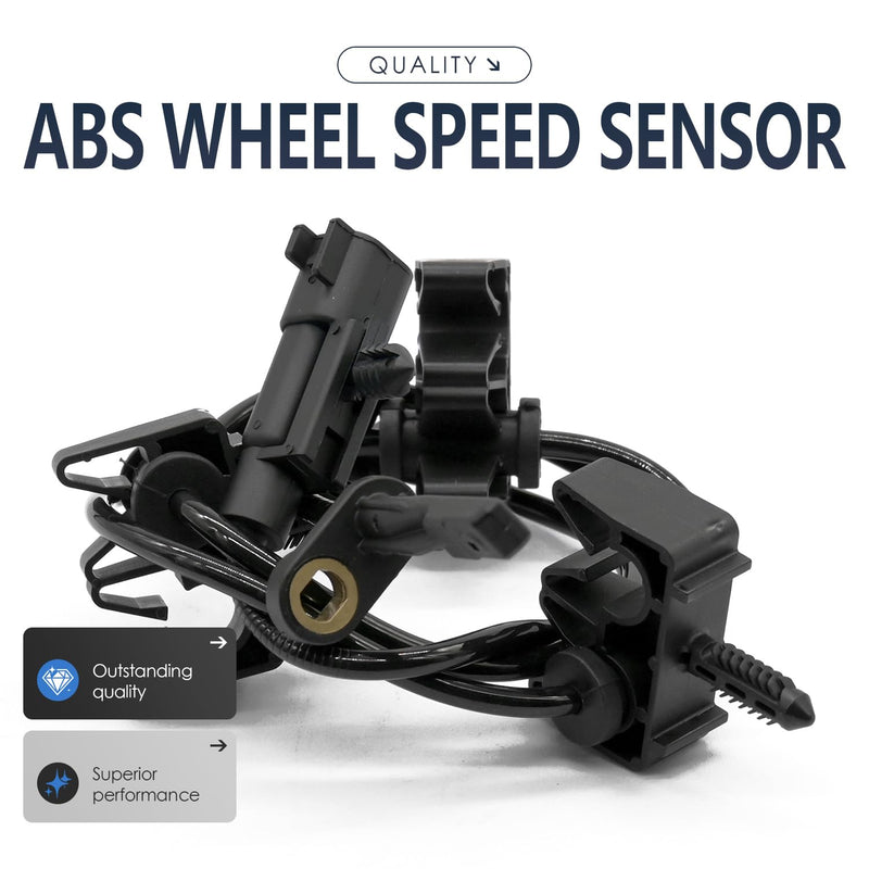 2PCS Rear Left and Right Abs Wheel Speed Sensor Compatible with Cadillac SRX 15921850 25894693 ALS1982 ALS2025 10 11 12 13 14 15 2010 2011 2012 2013 2014 2015