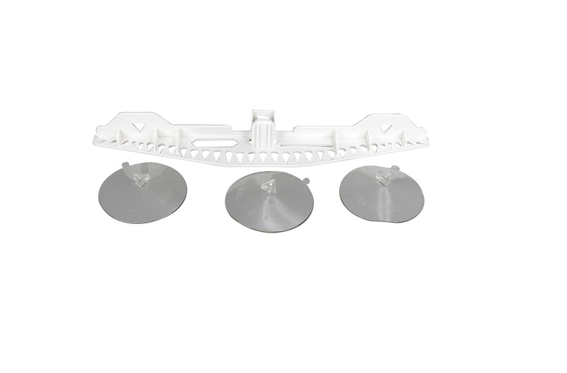 Pactrade Marine Boat Fishing White Knife Plier holder 31 Lures Storage Rig Rack Suction Cups