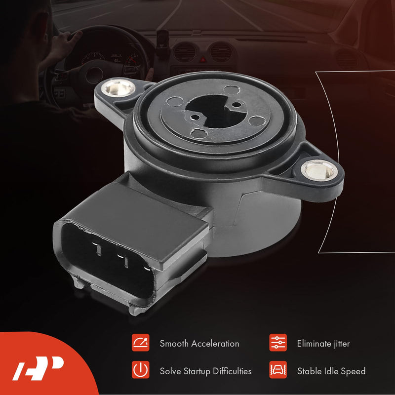 A-Premium TPS Throttle Position Sensor Compatible with Mitsubishi Lancer 2002 2003 2004 2005 2006 2007 L4 2.0L SOHC Sedan, Replace# MD615571, 726015W50