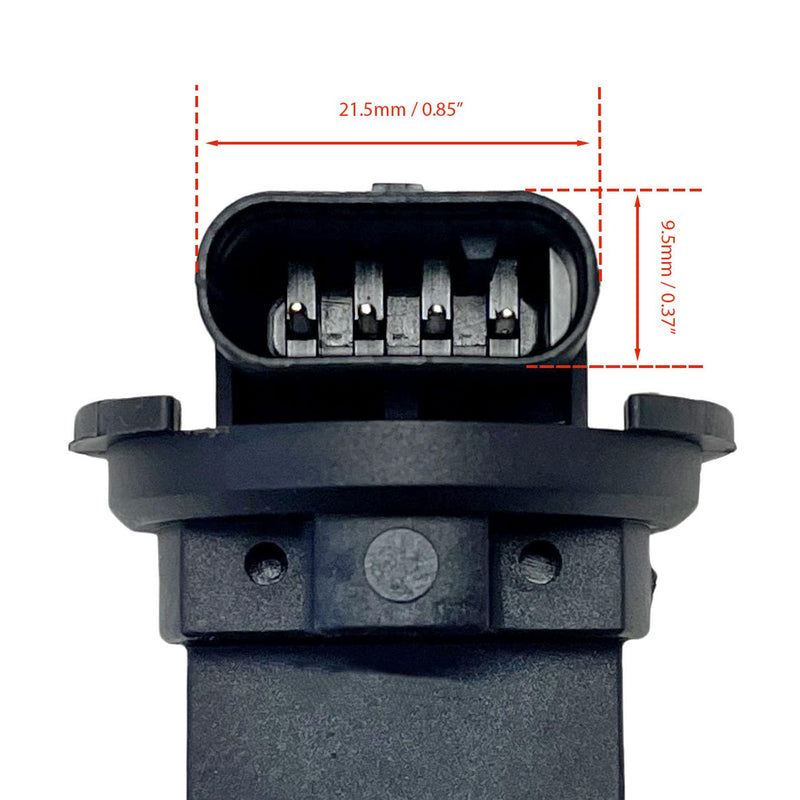 2Pcs Camshaft Position Sensor 5149141AF 907728 Compatible with Pacifica Voyager Avenger Challenger Charger Durango Grand Caravan Journey Wrangler ProMaster 1500 2500 3500