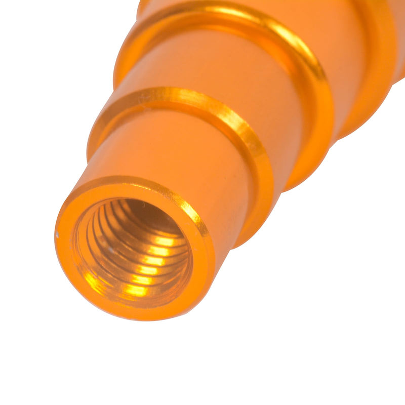 Motorcycle Piston Pin Puller for Full Skirt Piston, Upadated Wrist Pin Puller for Piston,Heavy-Duty Small Engine with 5 Adapters for 11mm, 13mm, 16mm, 19mm, 22mm Pins in Gold