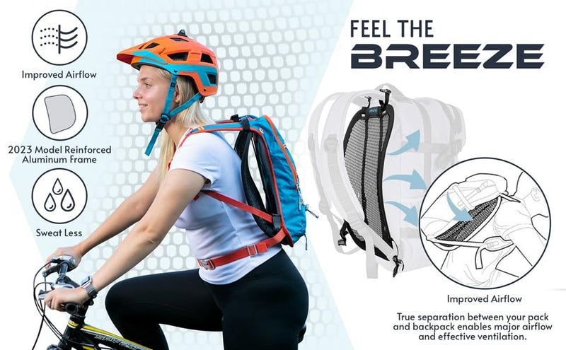 VentaPak Lightweight Ventilation Backpack Spacer - Ventilated Frame Standard