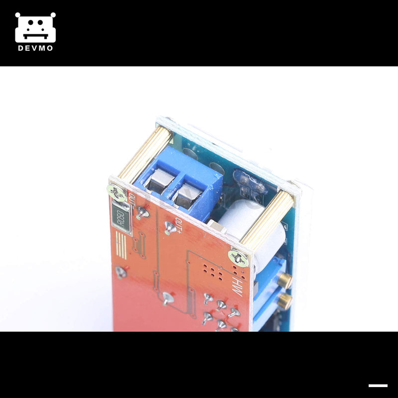 DEVMO 2 in 1 XL4015 5A Adjustable Power CC/CV Step-Down Charge Charging Module LED Driver Voltmeter Ammeter Constant Current/Voltage