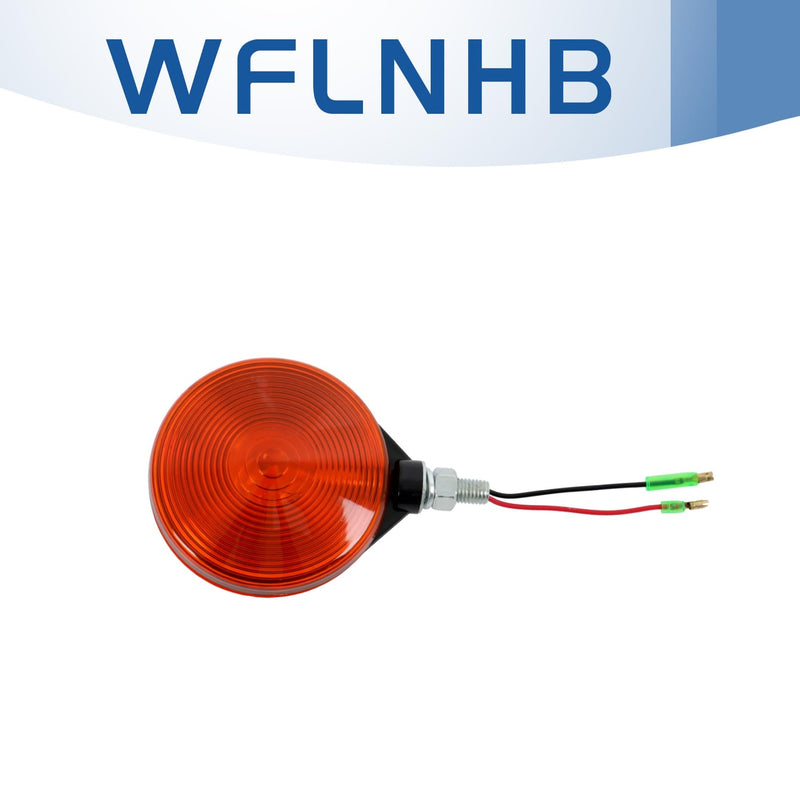 WFLNHB Tractor Amber Warning Light,Replacement for 3C081-75870 W9501-6600 New Hazard Light Replacement For Kubota Tractor B L M Series