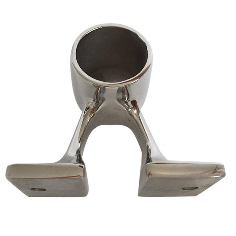 NRC&XRC Heavy Duty 316 Stainless Steel Boat Hand Rail Fitting 1" OD Tube 90 Degree Right-End Stanchion