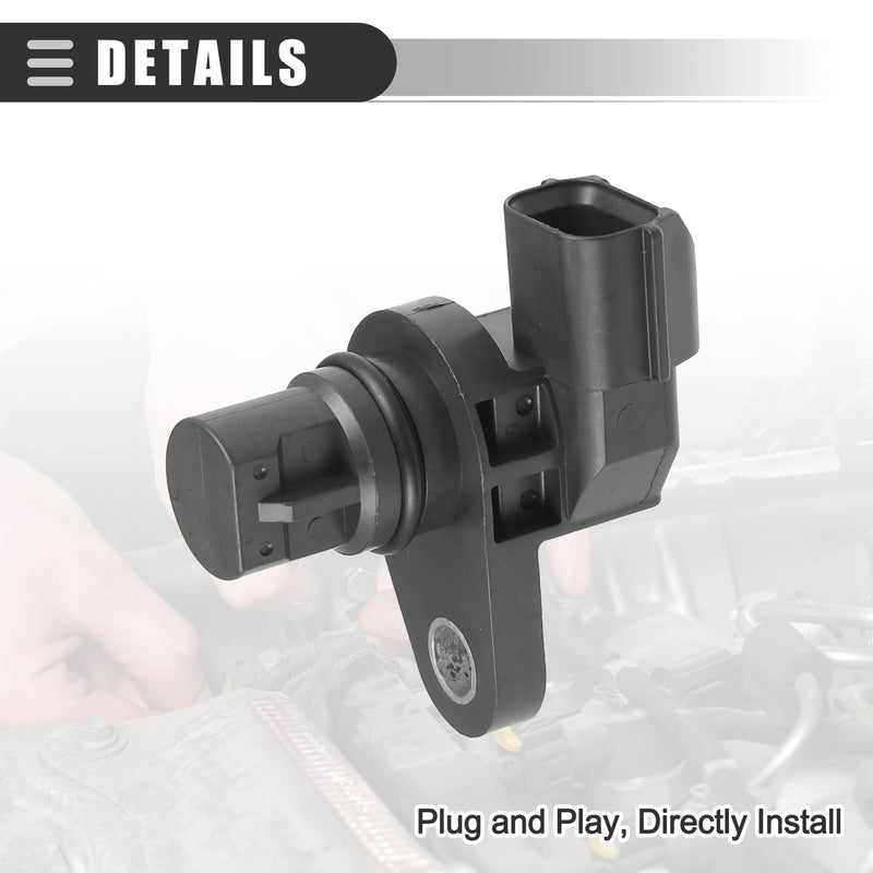 Motoforti Camshaft Position Sensor, for Mitsubishi Lancer Outlander 2008-2017, ABS, No.1865A066, Black, 2 Pcs